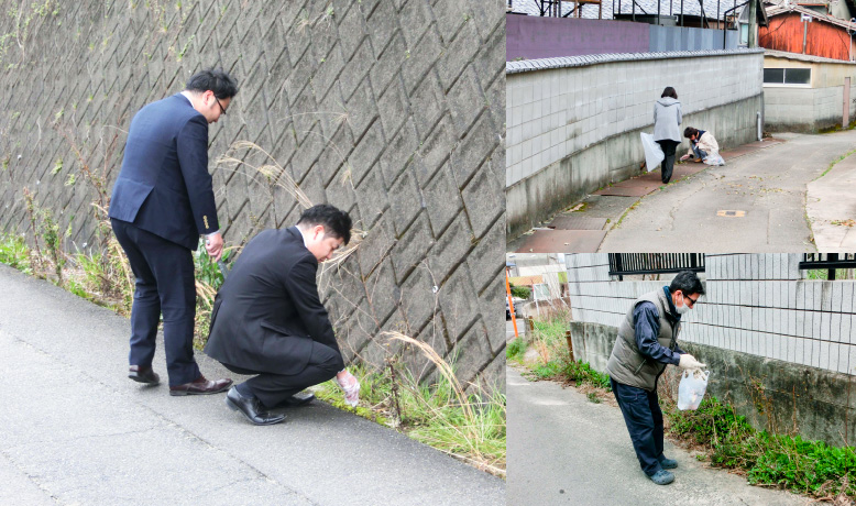 地域貢献清掃活動