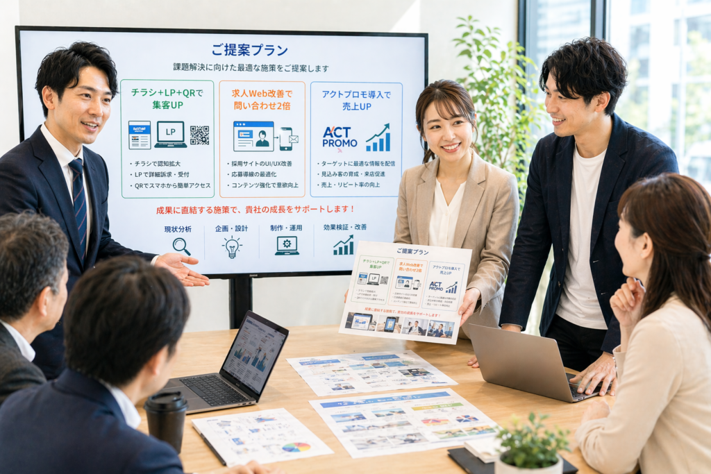 企画提案・商談