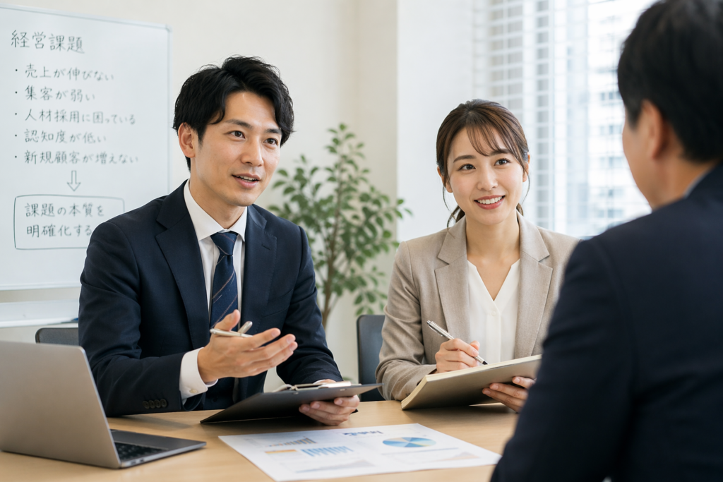 顧客ヒアリング・課題発見